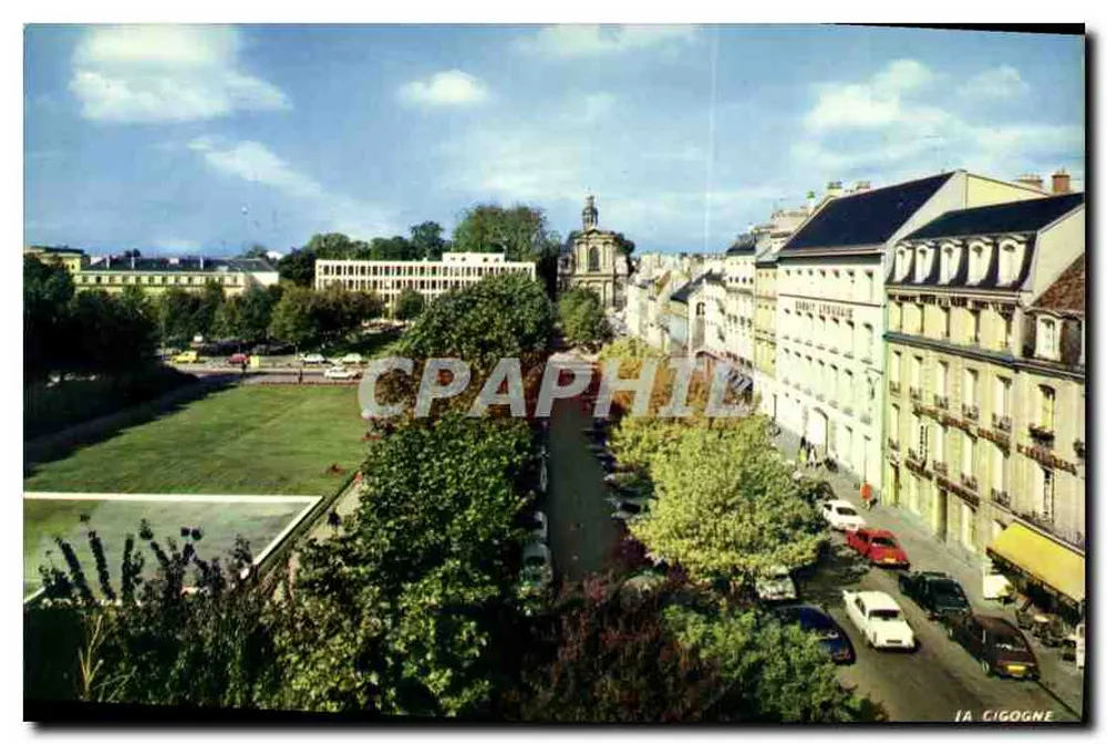 La Cigogne — Praça da República — Éditions La Cigogne, Caen - Frente