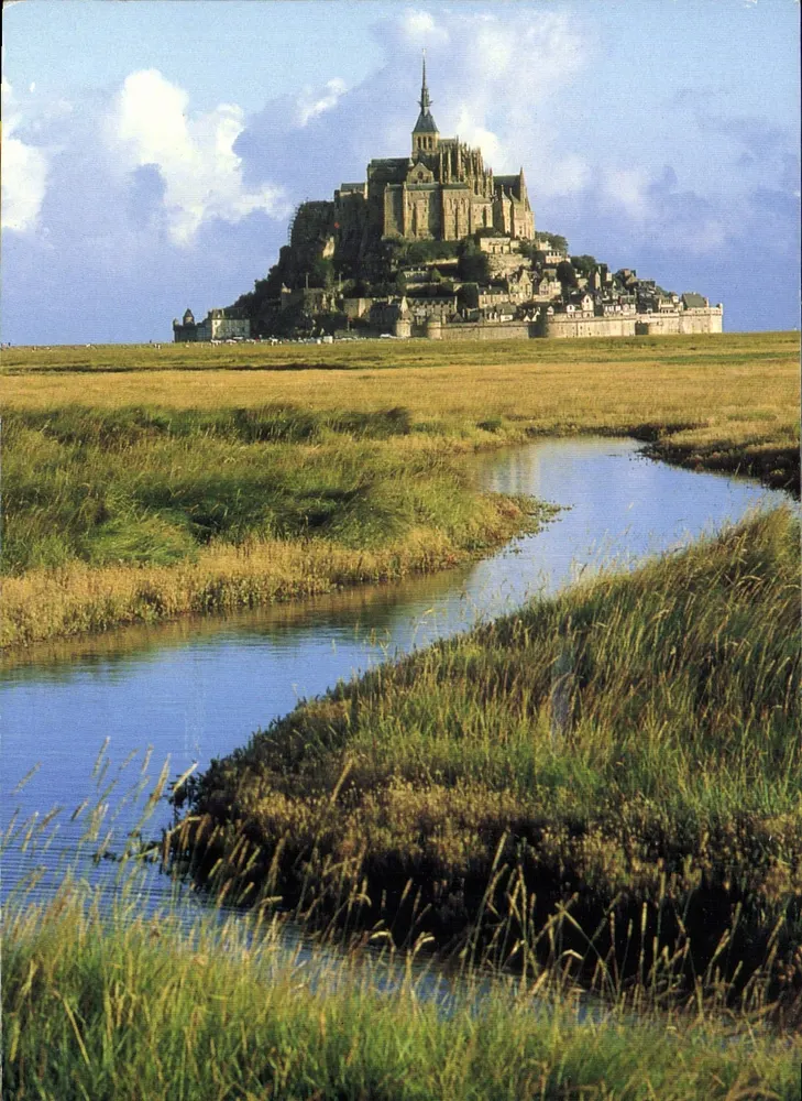 Monte-Saint-Michel — abadia medieval — editor Médium, n° MSN 0032 - Frente