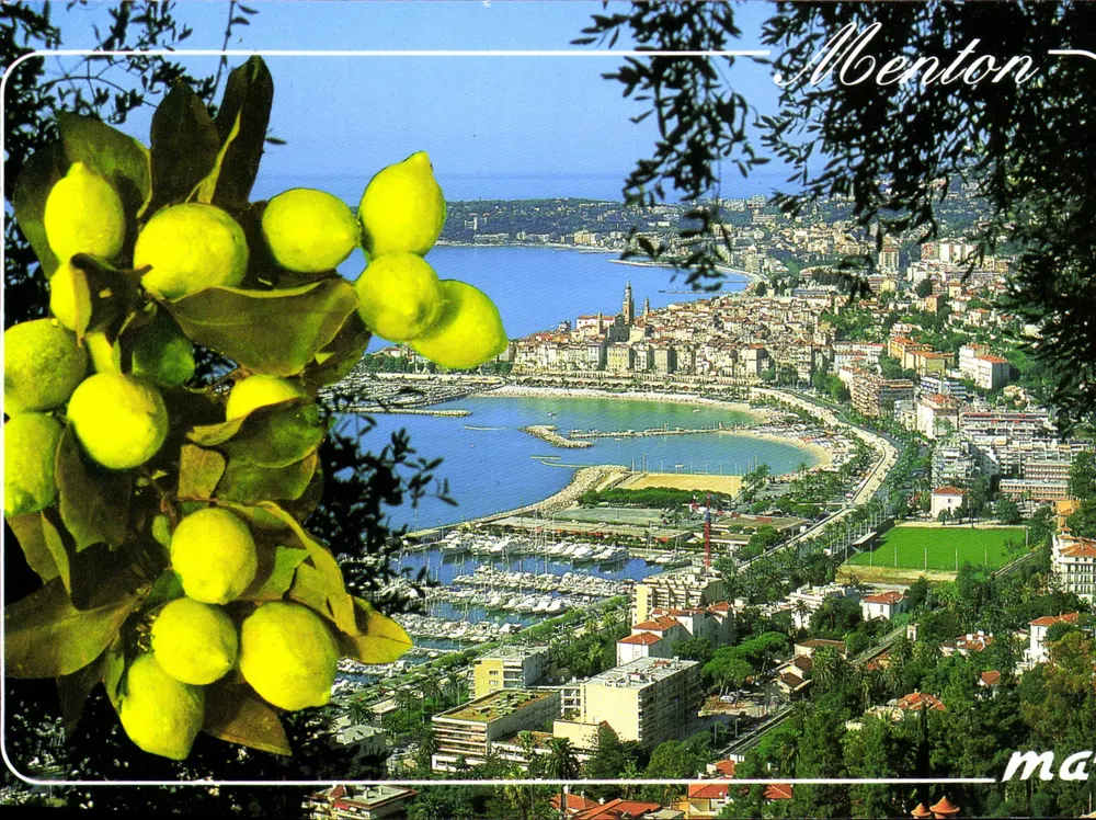 Menton — Allgemeiner Blick — Les Éditions MAR - Vorderseite