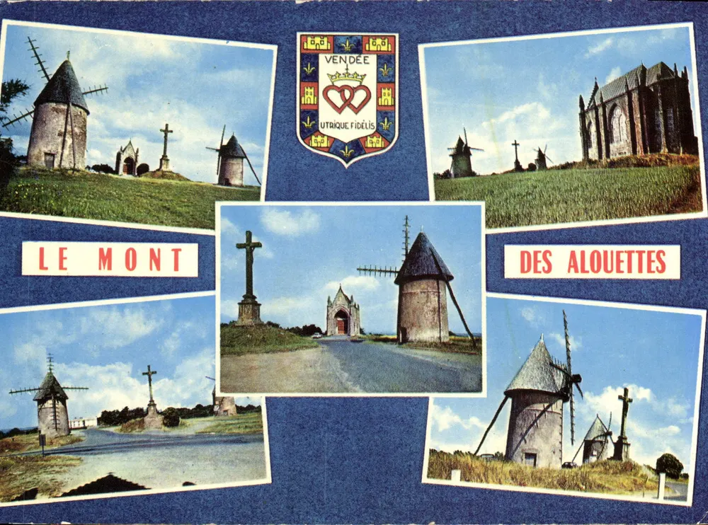 Monte das Alouettes — Vendeé — editor Artaud Frères - Frente