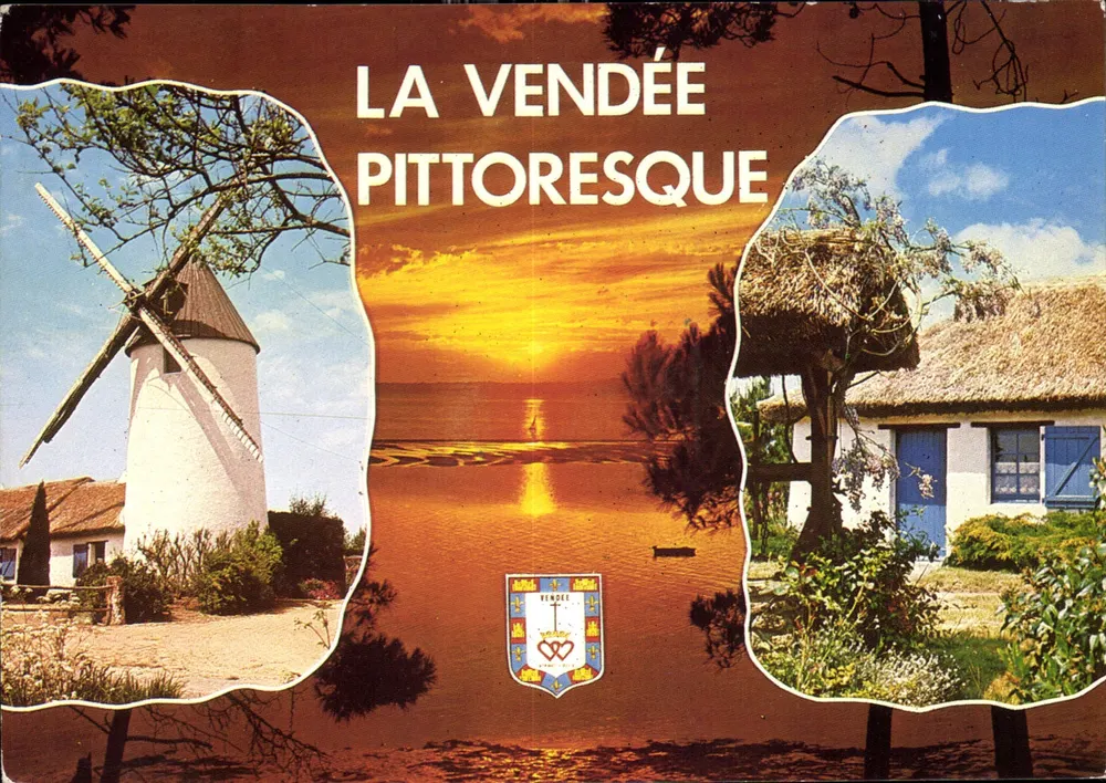 La Vendée pittoresque — seria 101 — wydawca ARTAUD Frères - Awers