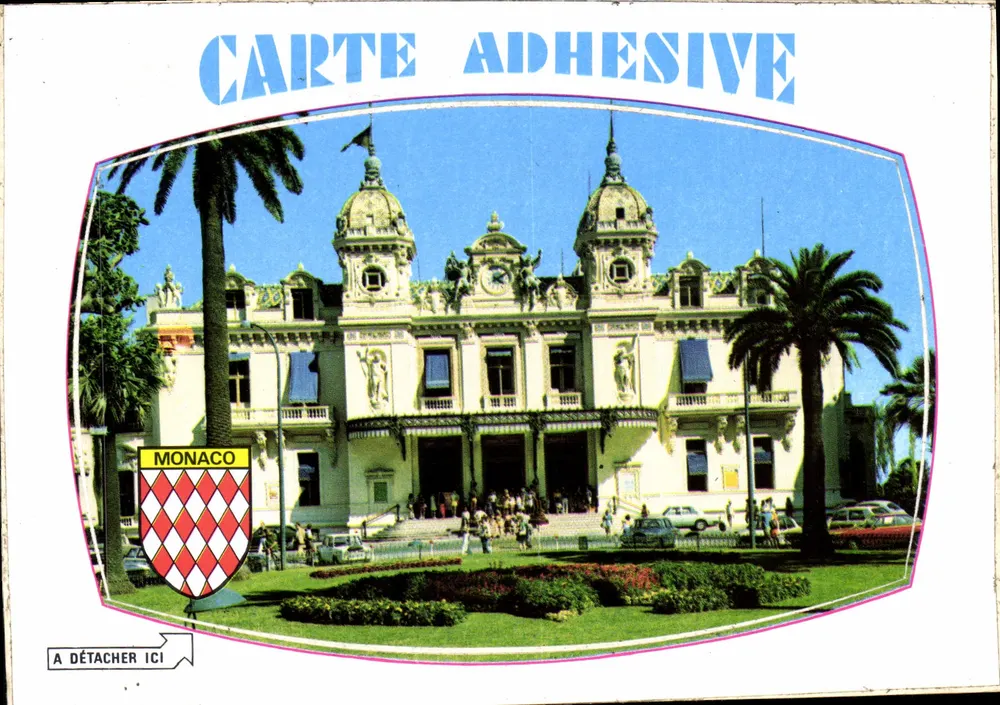 O Casino de Mônaco — Mônaco — Editor Vieux Nice - Frente