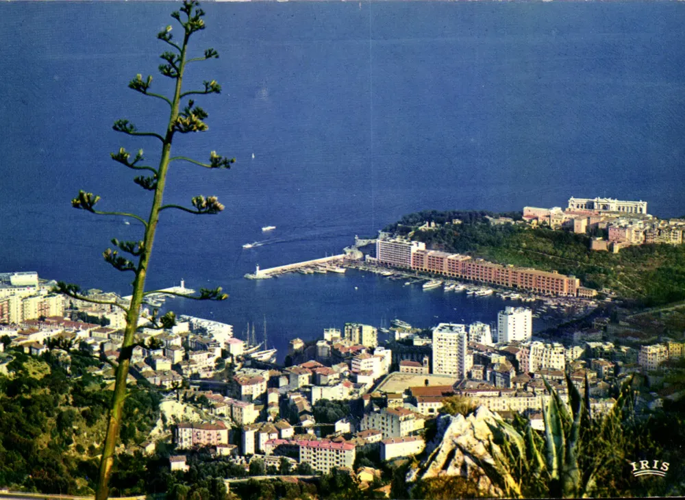 Monaco — Allgemeiner Blick von Turbie — IRIS - Vorderseite