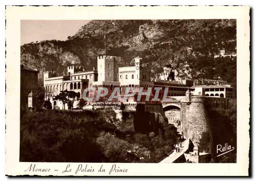Mônaco - O Palácio do Príncipe — Rella, edição francesa - Frente