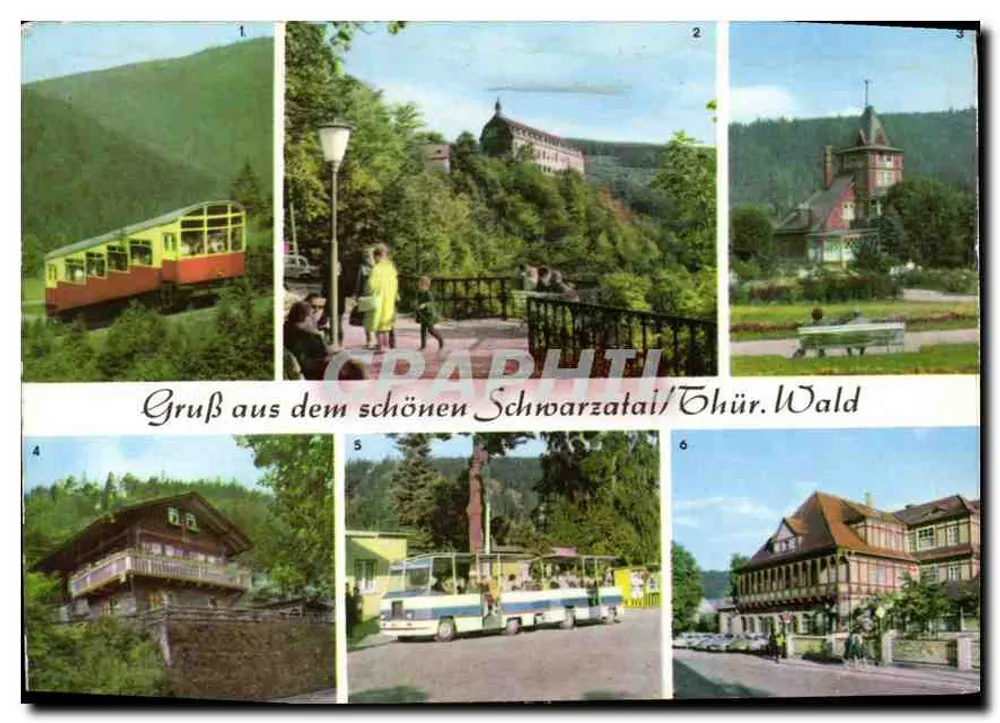 Schwarzwald — Vista panorâmica — Auslese-Bild-Verlag, Série Schti 25 - Frente
