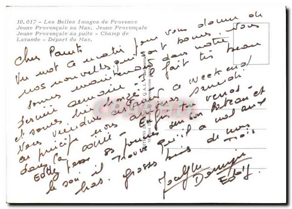 Na Provência — As Belas Imagens da Provência, n°10.017 - Verso