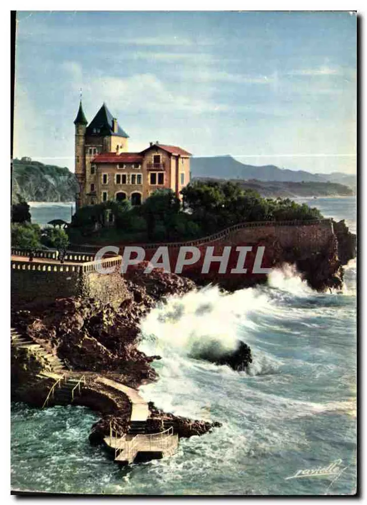 Villa Belzo — Biarritz — Verlag Lavielle, Nr. 1055 - Vorderseite