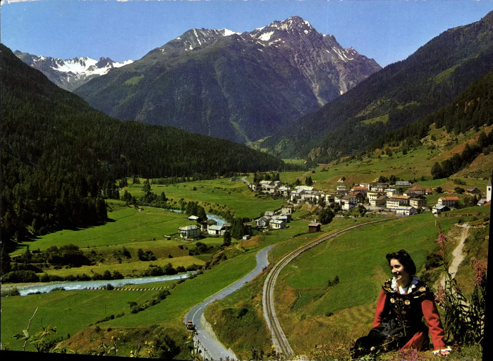 Lavin (Unterengadin) — 1425 m. — Foto und Verlag Agfa-Oberengadin Nr. 70 - Frente
