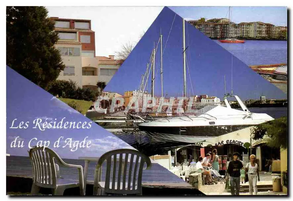Die Residenzen von Cap d'Agde — Gebäude 'Les Roches Rouges' - Vorderseite