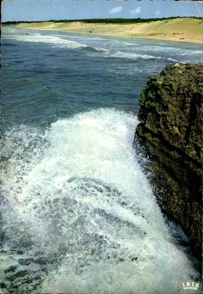 Golven bij Saint-Palais-sur-Mer — De mooie kust — Uitgave IRIS - Voorkant