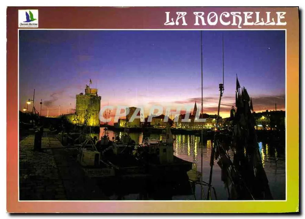 La Rochelle — Der alte Hafen — Charente-Maritime - Vorderseite