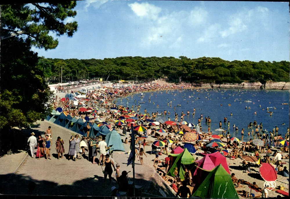 Strand von Vaux-sur-Mer — Saint-Palais-sur-Mer — Natürliche Farben - Vorderseite