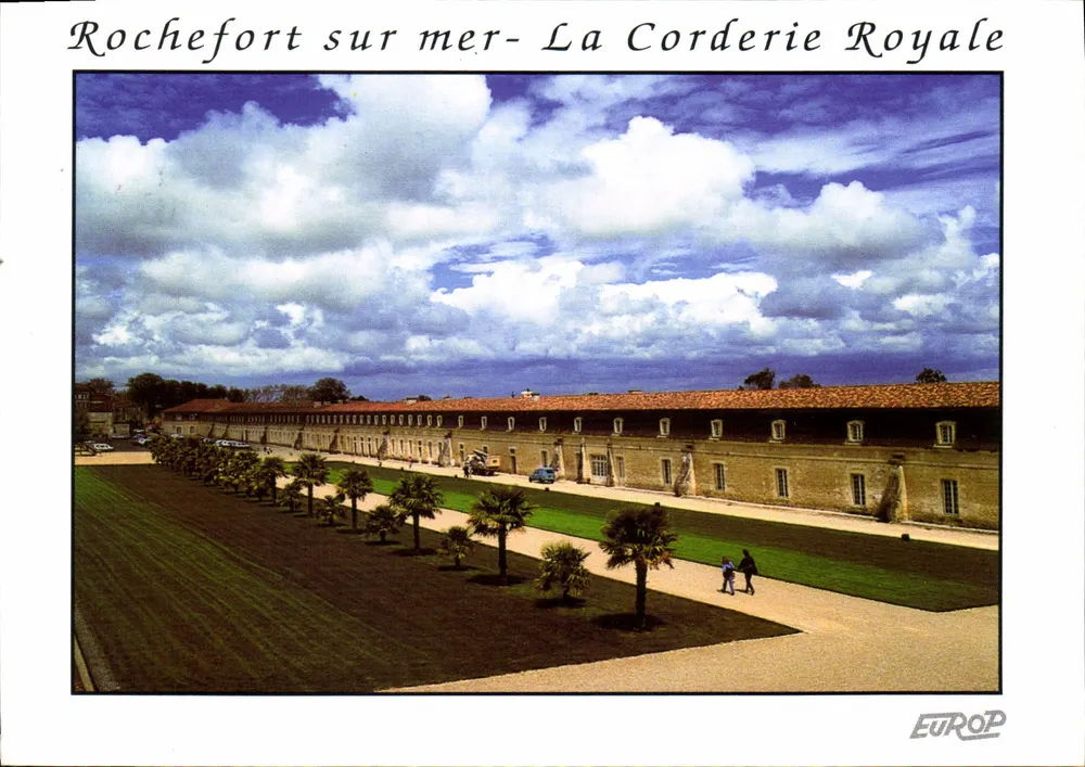 Rochefort-sur-Mer - Die Königliche Seilfabrik - Europ - Vorderseite