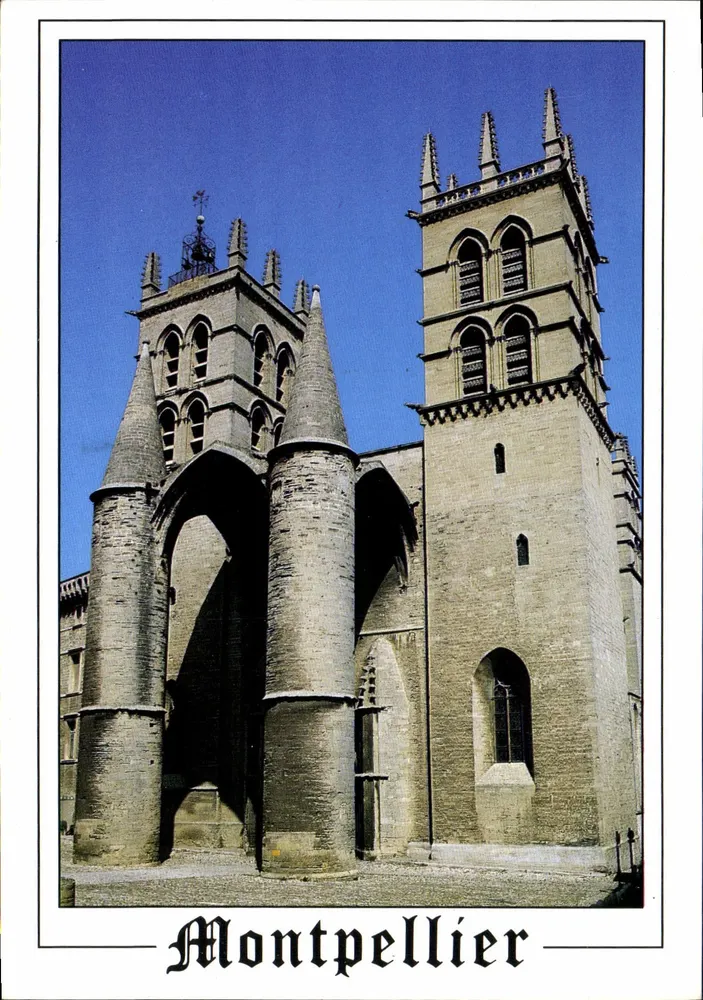 Montpellier — Catedral de São Pedro — Edições Meridionais - Frente
