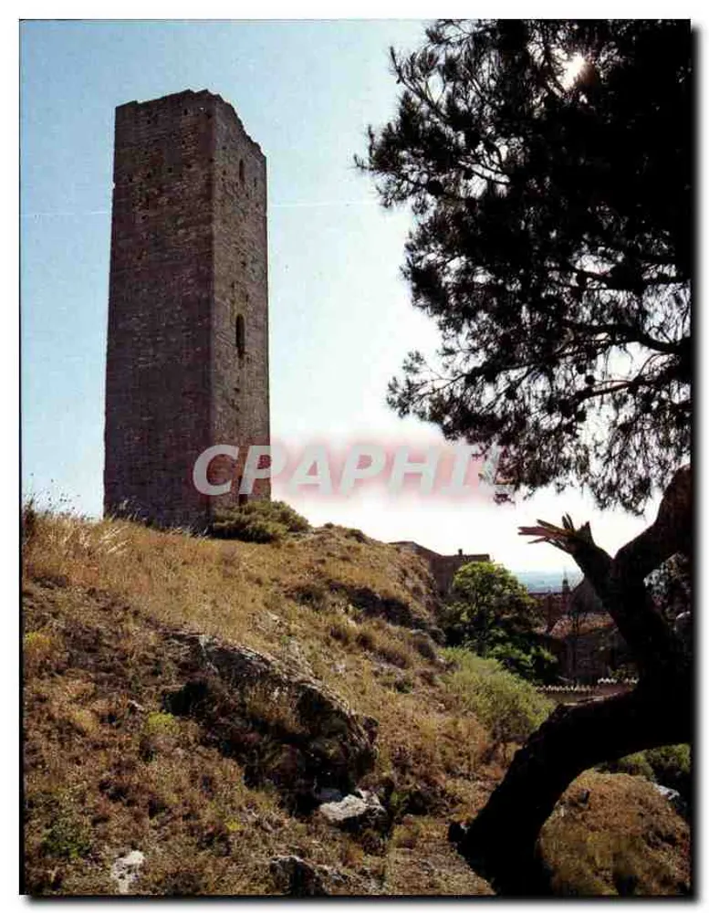 Montady (Hérault) — A torre do século XII — S.A. Centre Postaux APA-Poux - Frente