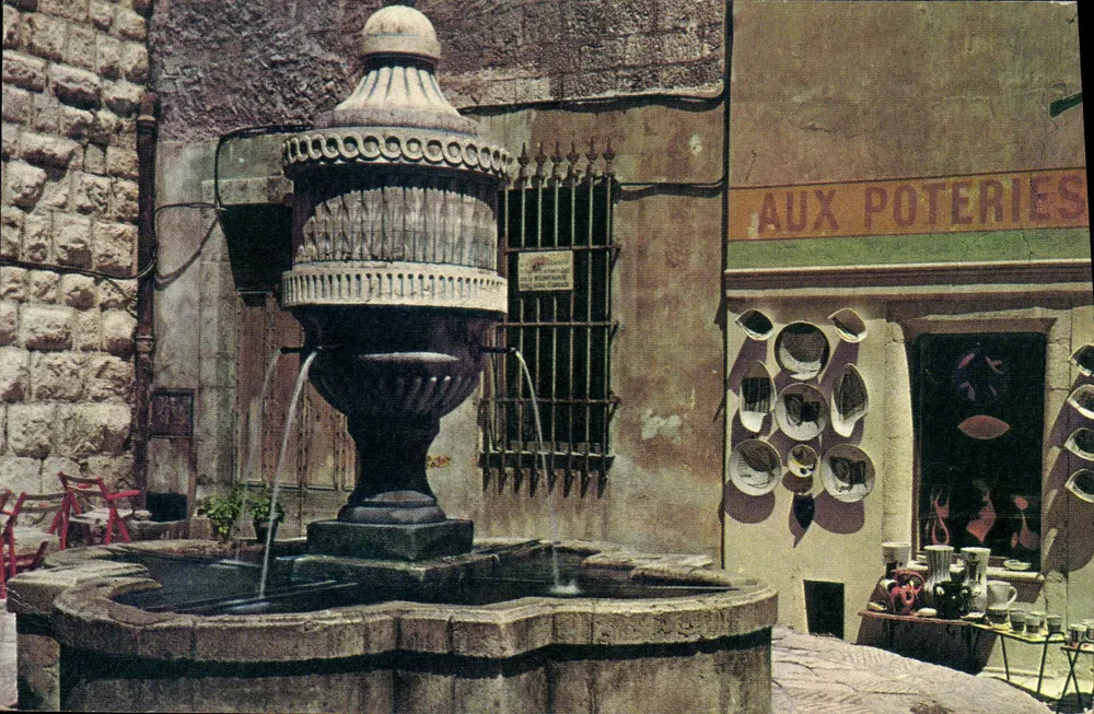 Fontaine du Peyra — Vence — Art Editions Montujet - Vorderseite