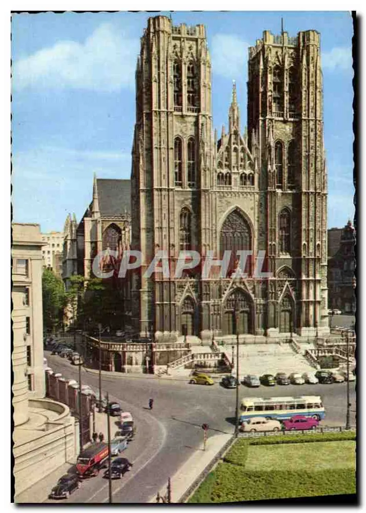 Brüssel - Kollegiatekirche Saint-Michel und Saint-Gudule — COLORPRINT s.p.r.l. - Brüssel - Vorderseite