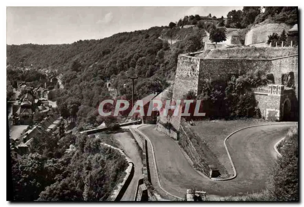 Namur — Citadela — Rota Maravilhosa — Bromophoto, Impressa na Bélgica - Frente