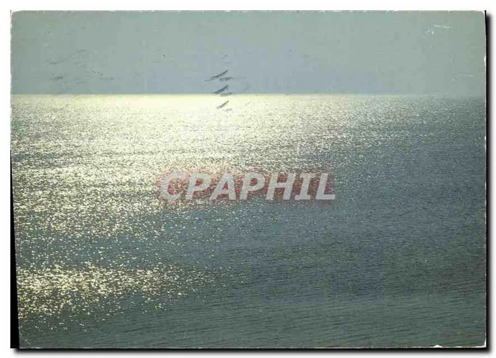 Mar ao nascer do sol — pássaros em voo — editor Houdard, n° 84250 - Frente