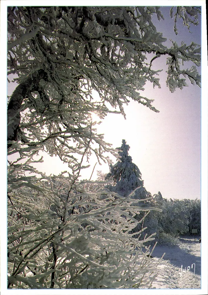 Winterliche Zauberwelt — Farben und Licht Frankreichs — Éditions S.P.A.D.E.M. n° 10 00 8114 - Vorderseite