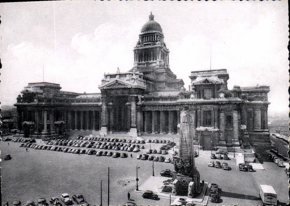 Justizpalast und Infanterie-Monument — Brüssel — Ern Thill - Vorderseite