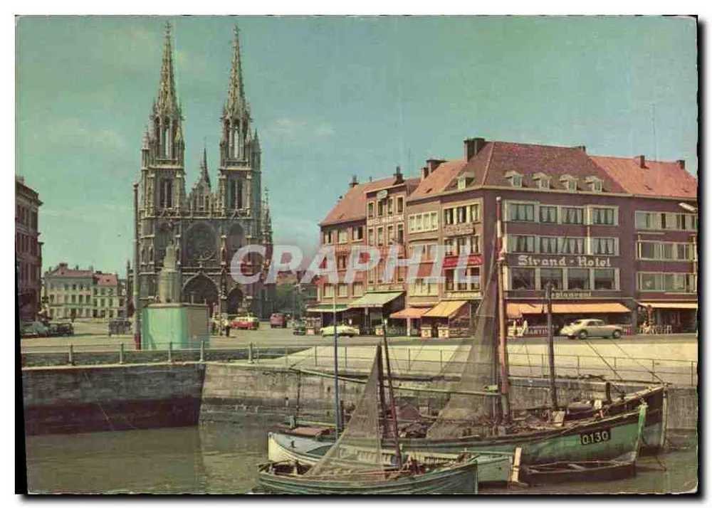 Ostende — Igreja de São Pedro e São Paulo — Coloprint-s.p.r.l. - Bruxelas - Frente
