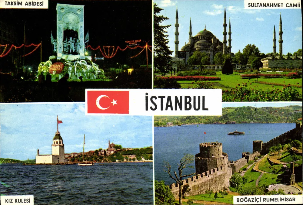Istambul e suas atrações — Keskin Color, n° 34/80 - Frente