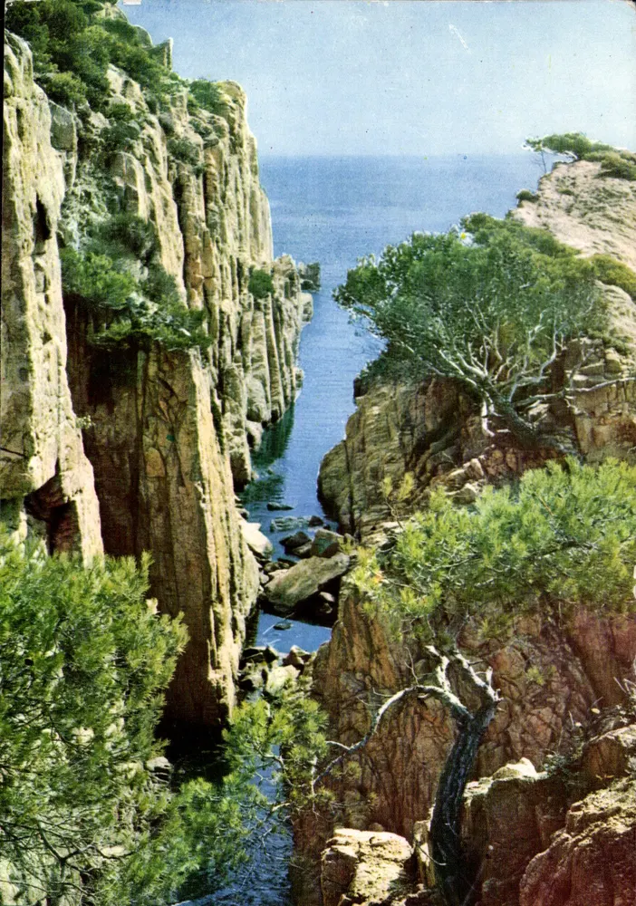 Costa Brava — San Feliu de Guixols — Laminograt, Barcelona - Vorderseite
