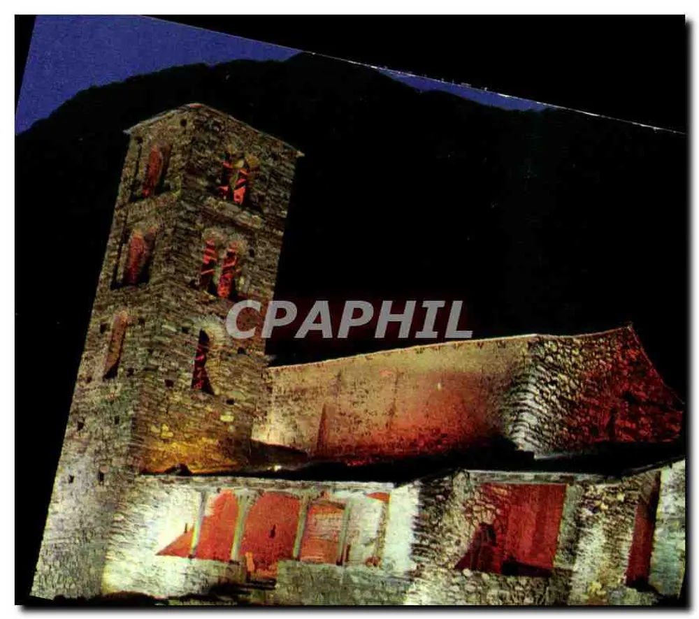 Sant Joan de Casellas — Iluminação noturna — Edições MAJORA - Frente