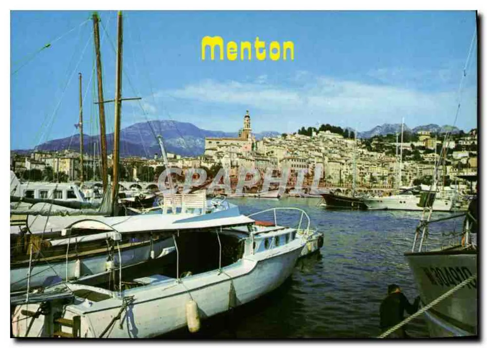 Menton — Ansicht des Hafens — Édition Y.P.A. Roquebrune-Cap-Martin n° 920 - Vorderseite