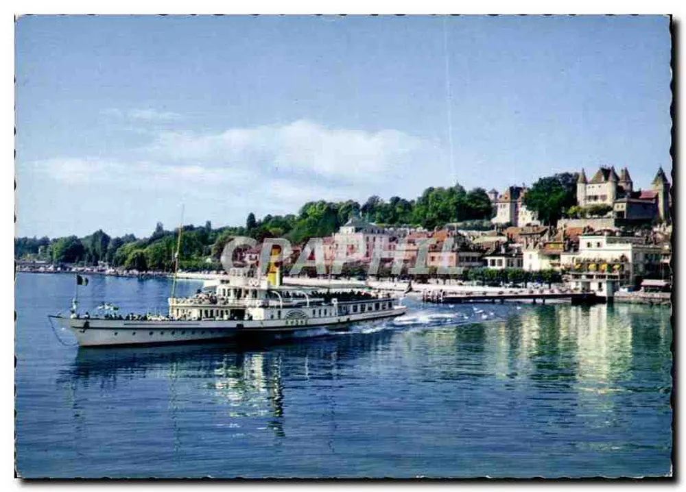 Nyon — Der Hafen, der Kai und das Schloss — Éditions Jaeger Genève, n° 749 - Vorderseite