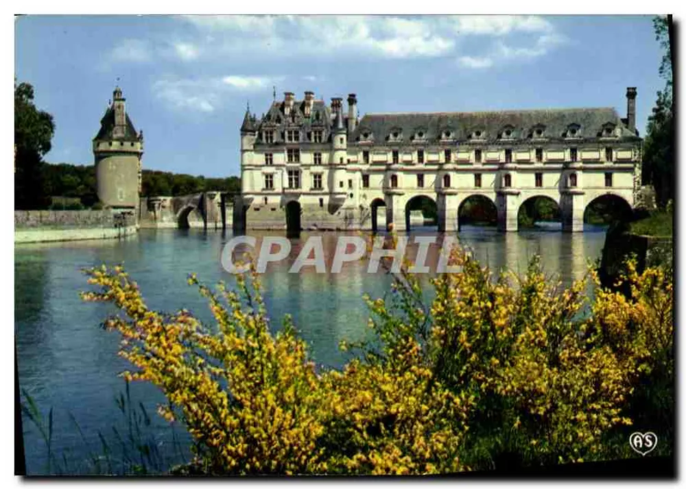 Schloss Chenonceau — Übersicht — Artaud Frères, Nantes - Vorderseite