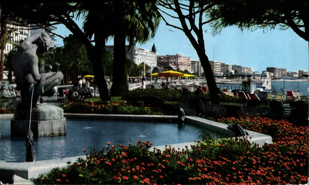Cannes - Gärten und Hotels — Editions S.E.P.T. - NICE - Vorderseite