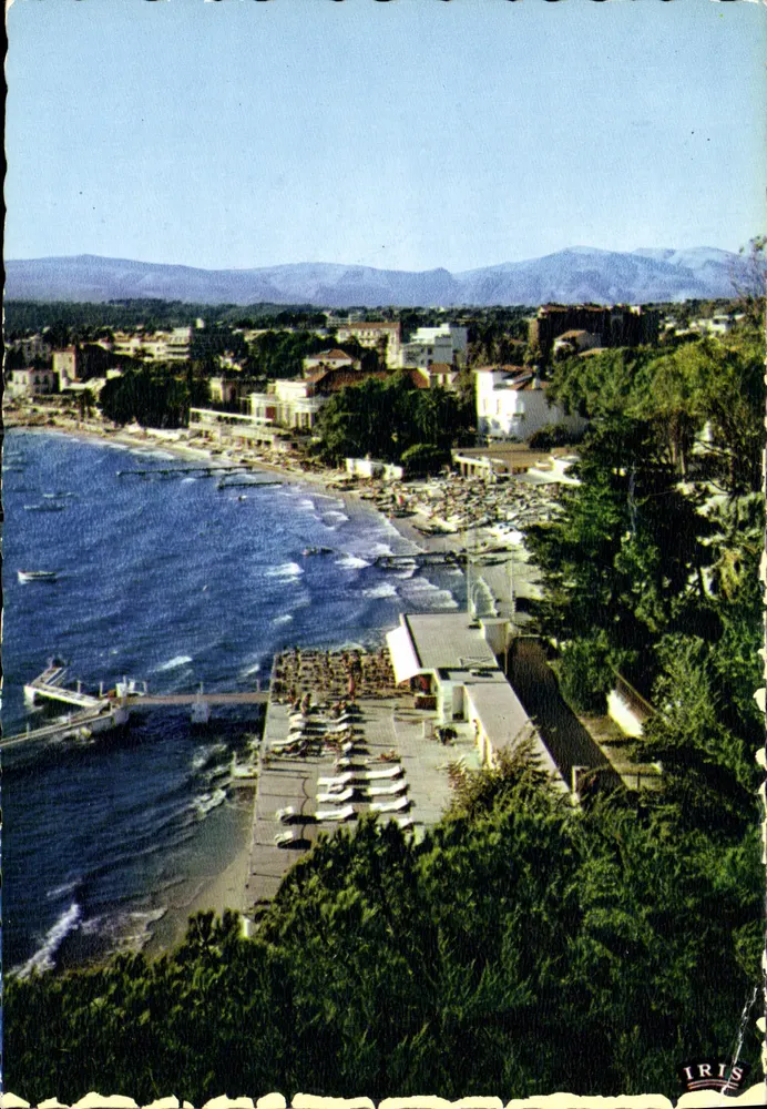 Juan-les-Pins — Praia — Editor IRIS - Frente