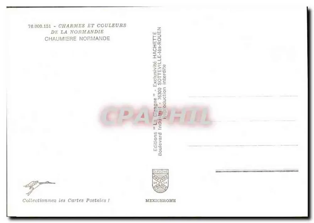 Normannische Hütte — Sotteville-lès-Rouen — Éditions La Citagne - Rückseite