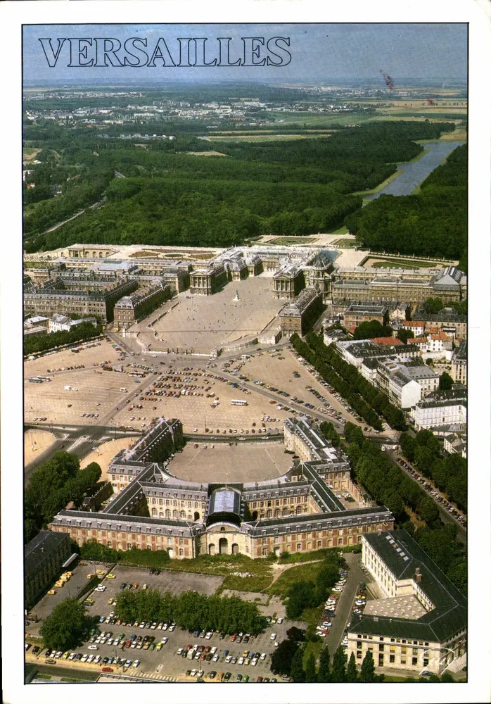 Versailles — Luftbild — Editions C. E. B. / Alliance Carterie - Vorderseite