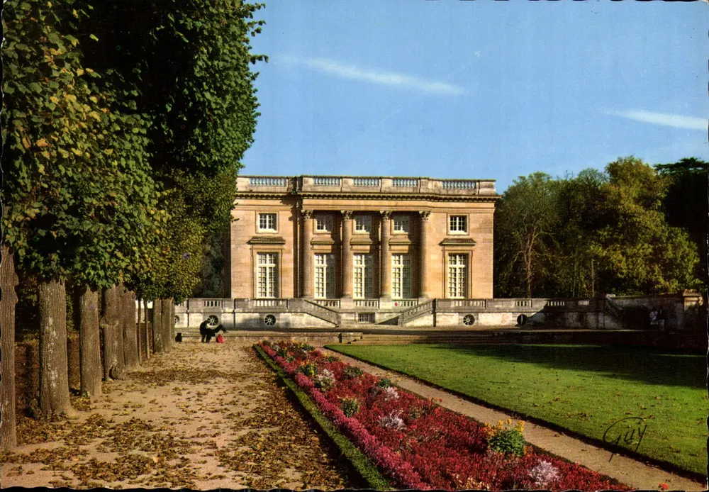 Il Petit Trianon — opera di Gabriel del XVIII secolo — Guy - Recto