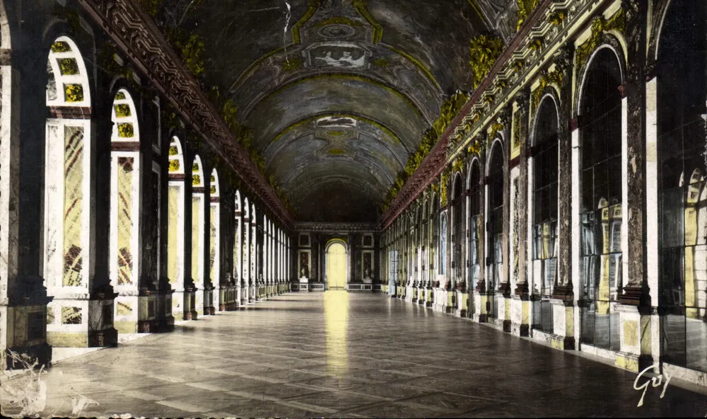 Versailles — Blick auf den Spiegelsaal — Édit. d'Art. à Lecointe - Vorderseite