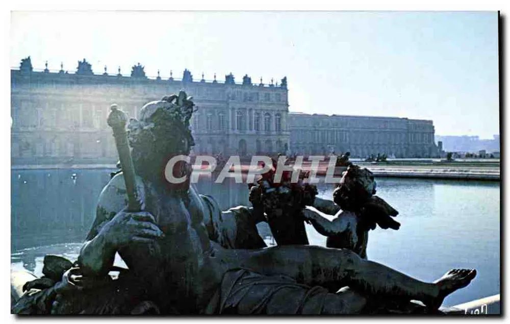 Schloss Versailles — Fassade und Wasserparterre — Edition art S.P.A.D.E. 1978 - Vorderseite