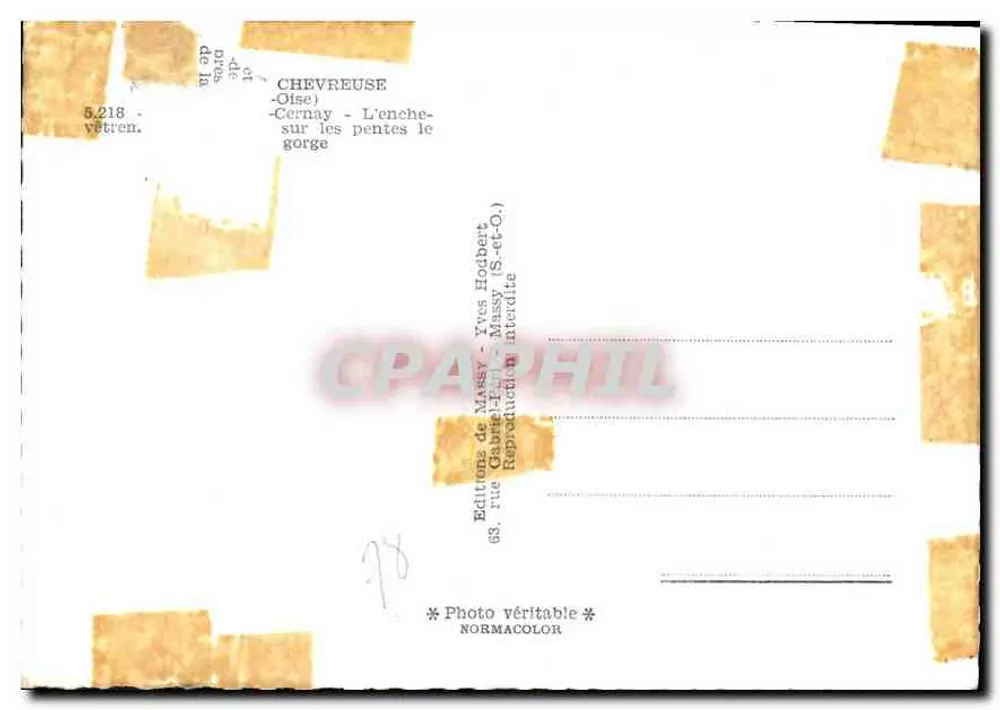 Hodbert — Widok doliny Chevreuse — Wydawnictwo Massy - Rewers