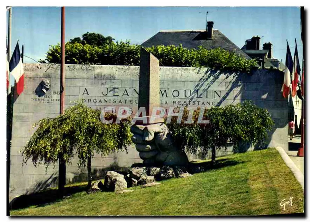 Monument gewidmet Jean Moulin — Chartres (Eure-et-Loir) — Editions Greff - Vorderseite