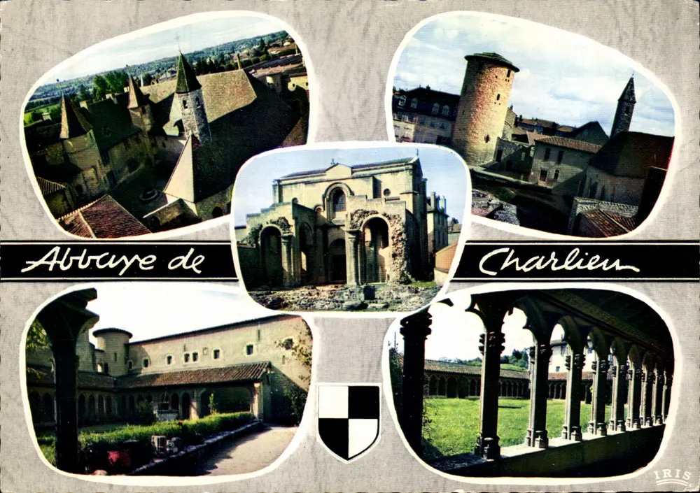 Abadia de Charliéu — Vista geral — IRIS - Frente