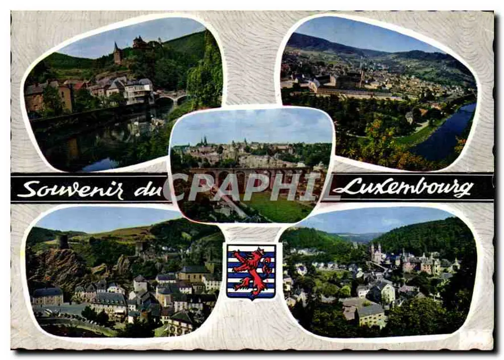 Luxemburgo — vista panorâmica - Frente