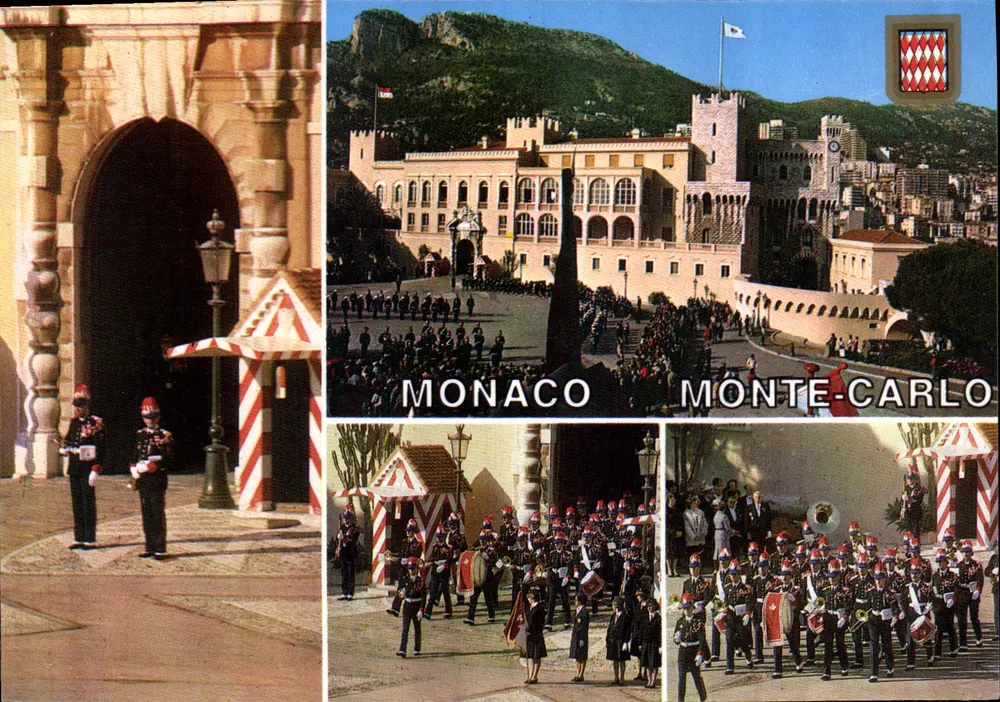 Mônaco - Monte-Carlo — Vistas diversas da Principalidade — Edições Molitor & Edições Mônaco - Frente