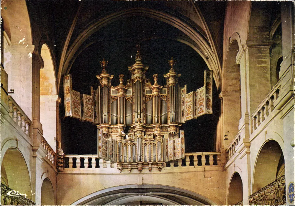 Órgão da catedral de São Teodorito — Uzès (Gard) — Editor Combier Impressor Mécon - Frente