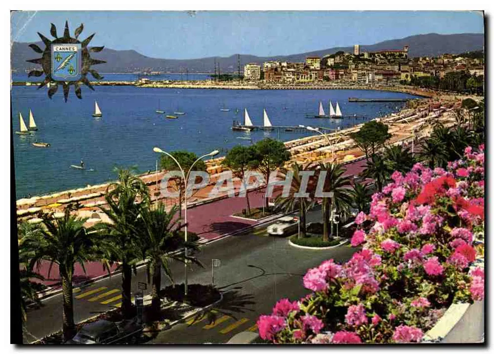 Cannes — Vista da Croisette e do porto — Les Éditions CILLITRA - Frente