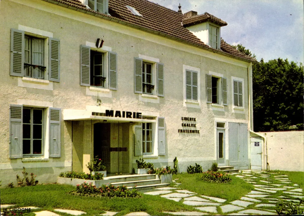 Das Rathaus von Fleury-Merogis — Île-de-France — Editions La Cigogne - Vorderseite