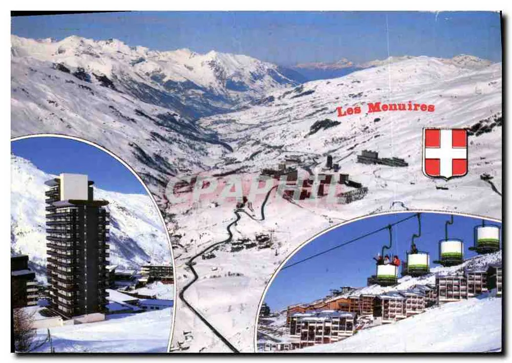 Les Menuires — Skistation — Éditions Cellard - BRON - Vorderseite