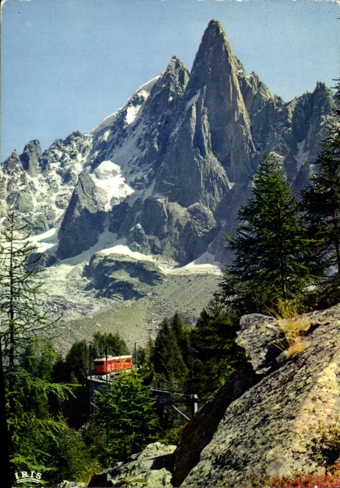 Aiguille du Dru — Mont Blanc — Edition IRIS - Vorderseite