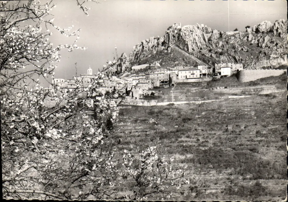 St Agnes — Dorf im Frühling — Les Editions « MAR », Nice - Vorderseite